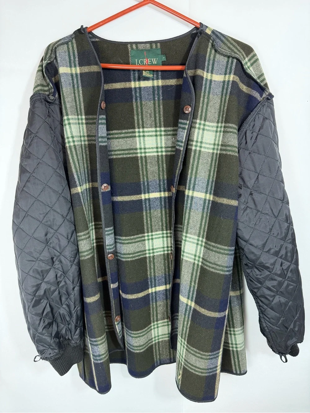 J. Crew left built lining